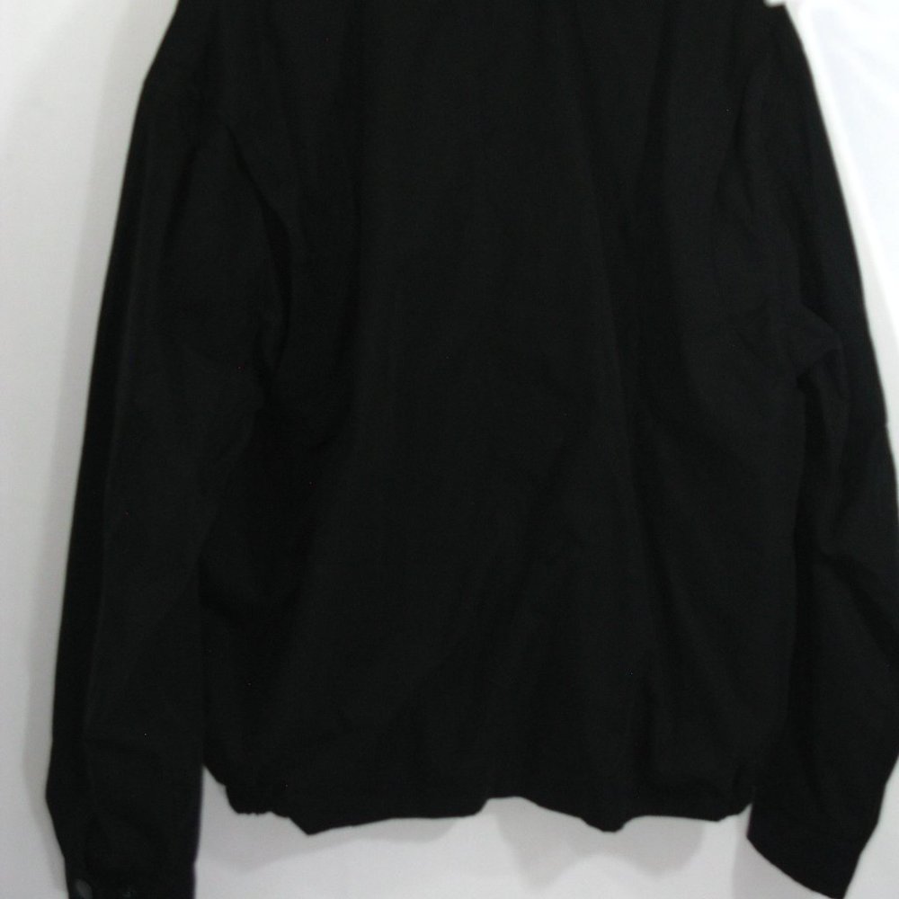 London Fog Bomber style Jacket - Black - Size Medium - Like New - Picture 6 of 6